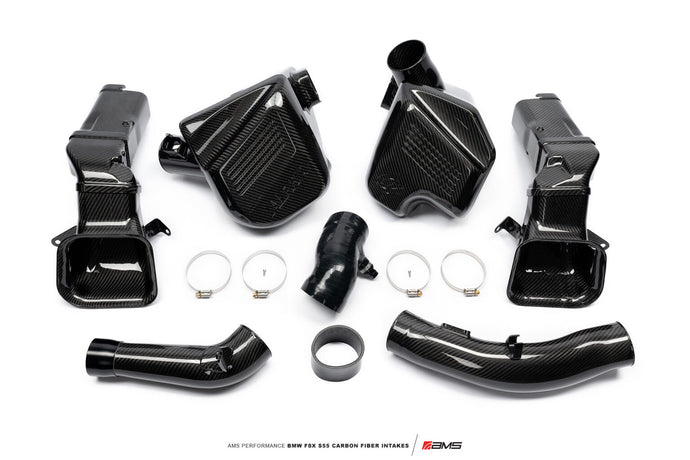 AMS PERFORMANCE F8X M3/M4 S55 CARBON INTAKES