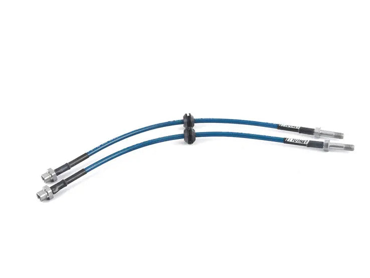 Load image into Gallery viewer, E46 M3 Turner Motorsport Stainless Steel Brake Lines - Front
