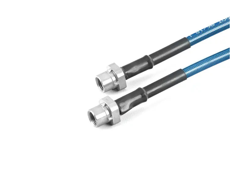 Load image into Gallery viewer, E46 M3 Turner Motorsport Stainless Steel Brake Lines - Front
