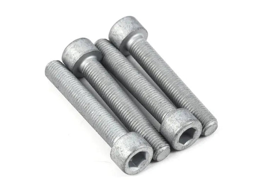 01-06 M3 (E46), Front, Drilled, Black, 6 Piston, 355x32 2-Piece