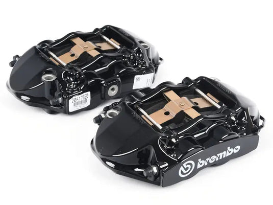 01-06 M3 (E46), Rear, Drilled, Black, 4 Piston, 345x28 2-Piece