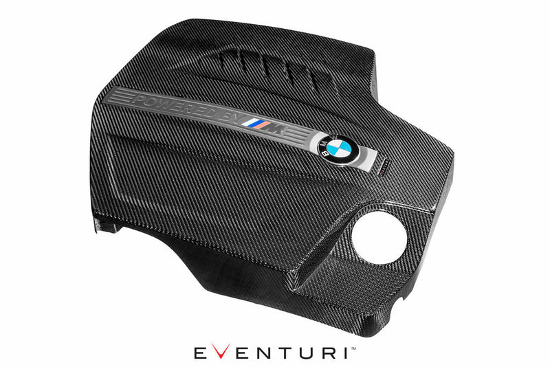 Load image into Gallery viewer, Eventuri BMW F87 M2 N55 Black Carbon Engine Cover
