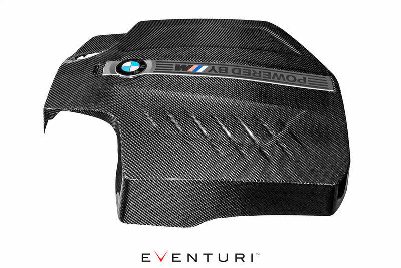 Load image into Gallery viewer, Eventuri BMW F87 M2 N55 Black Carbon Engine Cover
