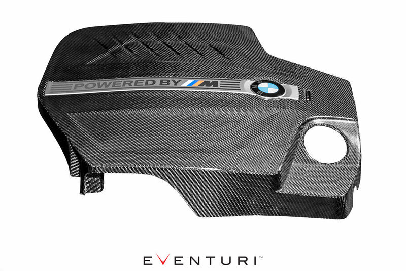Load image into Gallery viewer, Eventuri BMW F87 M2 N55 Black Carbon Engine Cover
