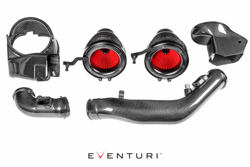 Load image into Gallery viewer, Eventuri BMW F87 M2 Competition / M2 CS S55 Black Carbon Intake System
