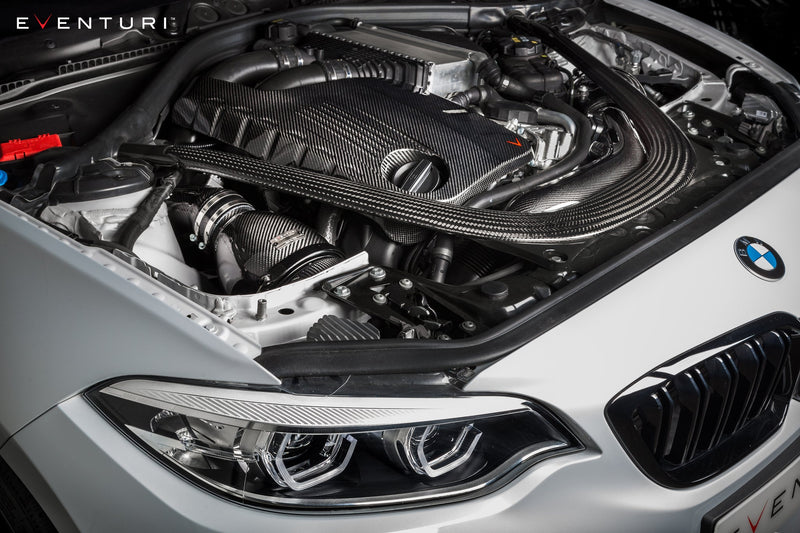 Load image into Gallery viewer, Eventuri BMW F87 M2 Competition / M2 CS S55 Black Carbon Intake System
