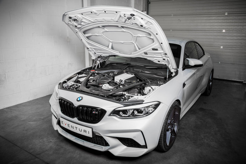 Load image into Gallery viewer, Eventuri BMW F87 M2 Competition / M2 CS S55 Black Carbon Intake System
