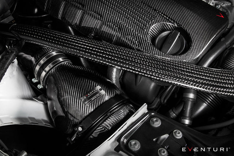 Load image into Gallery viewer, Eventuri BMW F8X M3 / M4 S55 Black Carbon Engine Cover
