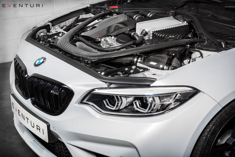 Load image into Gallery viewer, Eventuri BMW F87 M2 Competition / M2 CS S55 Black Carbon Intake System
