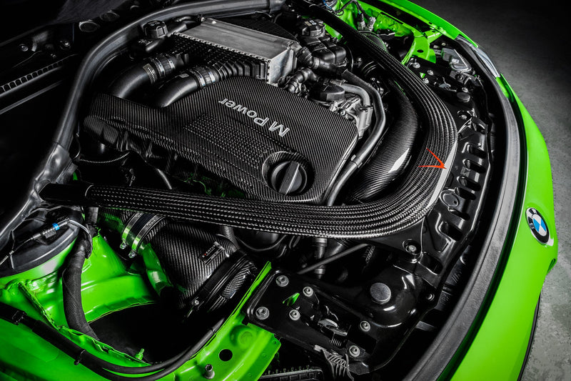 Load image into Gallery viewer, Eventuri BMW F8X M3 / M4 Black Carbon Intake System - V2
