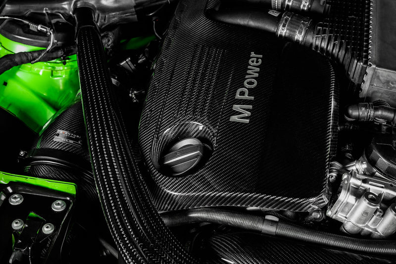 Load image into Gallery viewer, Eventuri BMW F8X M3 / M4 Black Carbon Intake System - V2
