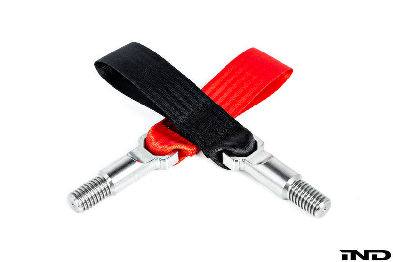 Load image into Gallery viewer, Fall-Line Motorsports G8X M2 / M3 / M4 Tow Strap - Front / Short
