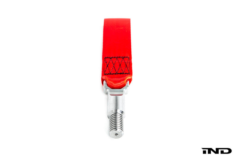 Load image into Gallery viewer, Fall-Line Motorsports G8X M2 / M3 / M4 Tow Strap - Rear / Long
