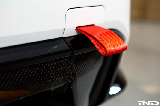 Fall-Line Motorsports G8X M2 / M3 / M4 Tow Strap - Rear / Long