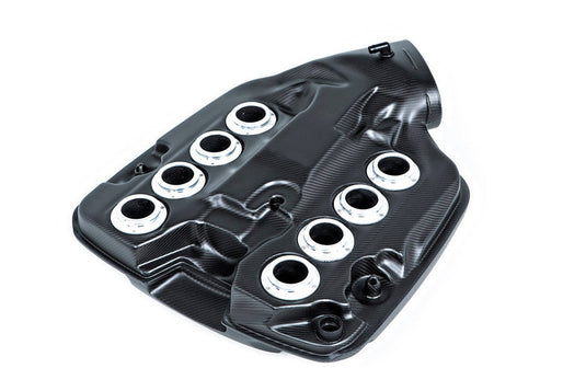Eventuri BMW E9X M3 (S65) Black Carbon Inlet Plenum - Matte