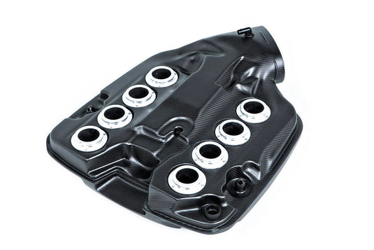 Eventuri BMW E9X M3 (S65) Black Carbon Inlet Plenum - Matte