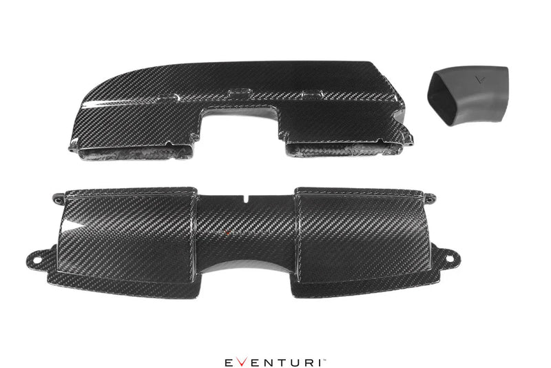 Load image into Gallery viewer, Eventuri BMW E9X M3 Carbon Duct Set - Gloss
