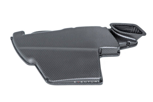 Eventuri BMW E9X M3 (S65) Black Carbon Airbox Lid - Matte