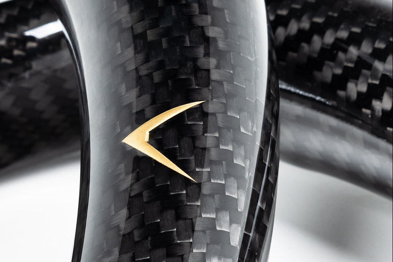 Load image into Gallery viewer, Eventuri BMW F8X M2C M3 M4 S55 Black Carbon Charge Pipe Set - Gloss
