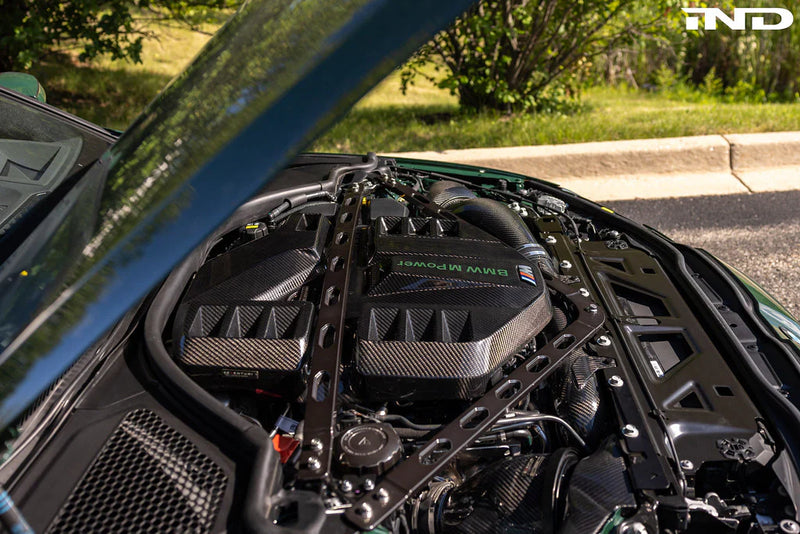 Load image into Gallery viewer, Eventuri G8X M2 / M3 / M4 S58 Black Carbon Engine Cover
