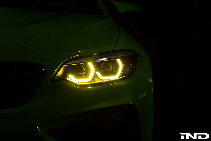 Load image into Gallery viewer, Motorsport+ F87 M2 CSL Style Yellow DRL LED Module Set
