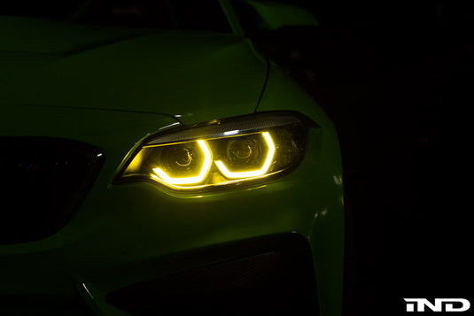 Motorsport+ F87 M2 CSL Style Yellow DRL LED Module Set