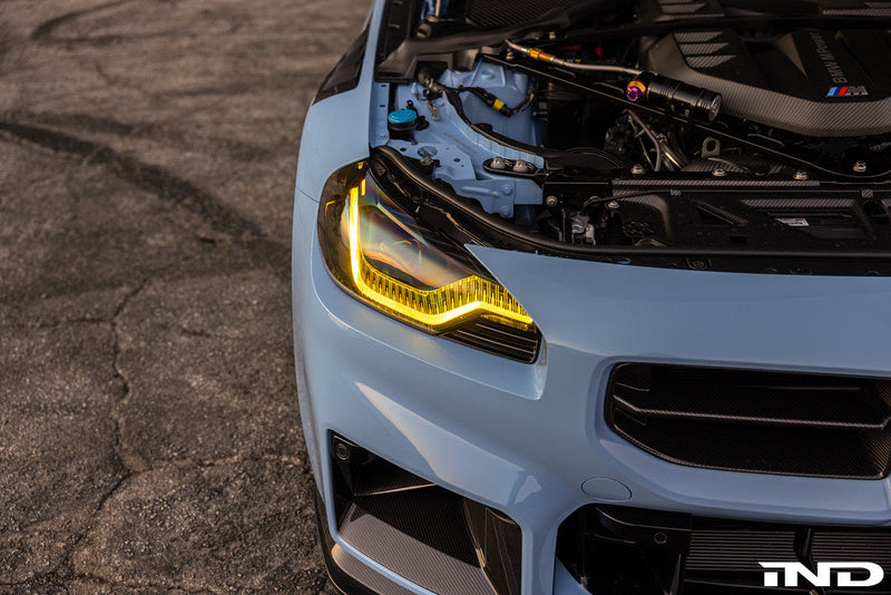 Load image into Gallery viewer, Motorsport+ G87 M2 CSL Style Yellow DRL LED Module Set
