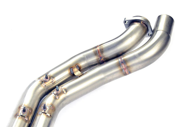 Load image into Gallery viewer, Supersprint E46 M3 Stainless Center H-Pipe - Non-Resonated
