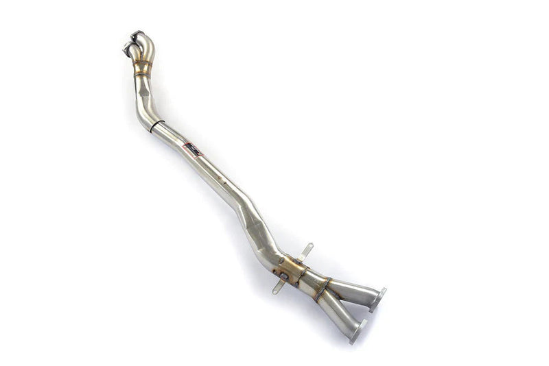 Load image into Gallery viewer, Supersprint E46 M3 Stainless Center X-Pipe - Non-Resonated
