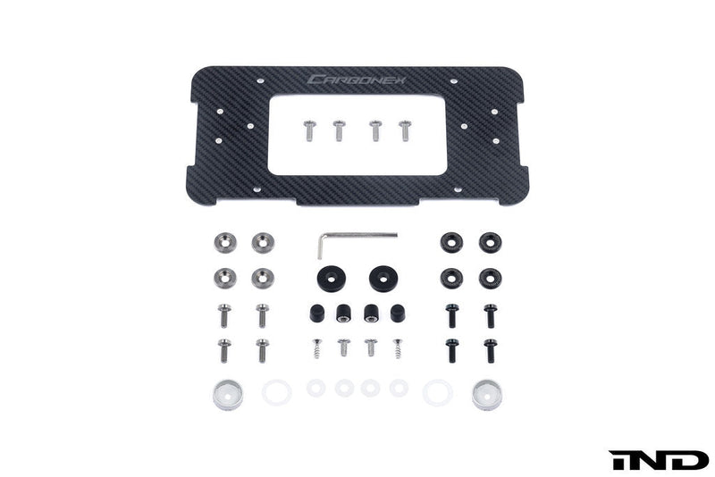 Load image into Gallery viewer, Carbonex BMW Magnetic Rear License Plate Mount
