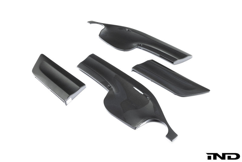 Load image into Gallery viewer, Karbonius E46 M3 CSL Carbon Door Panel Insert Set
