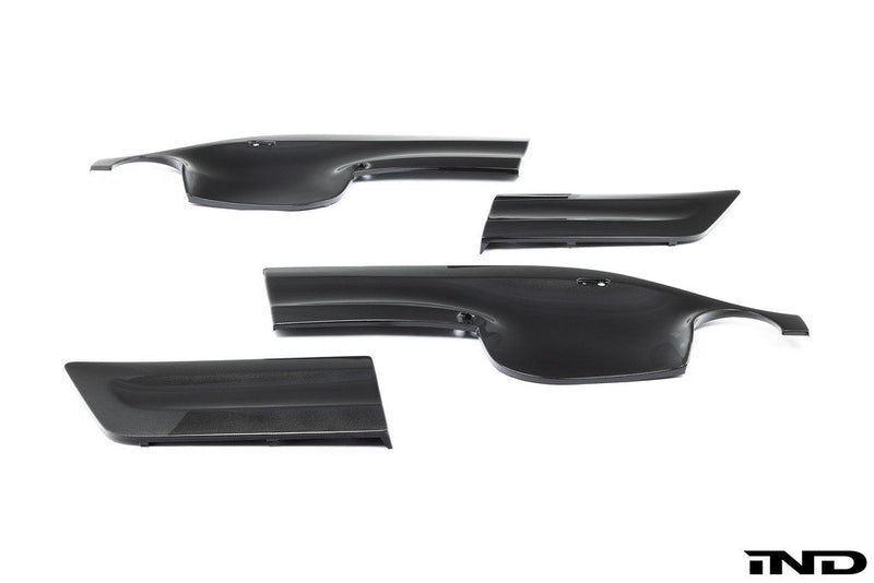 Load image into Gallery viewer, Karbonius E46 M3 CSL Carbon Door Panel Insert Set
