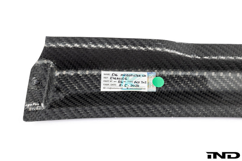 Load image into Gallery viewer, Karbonius E46 M3 Carbon Cabin Filter Cover
