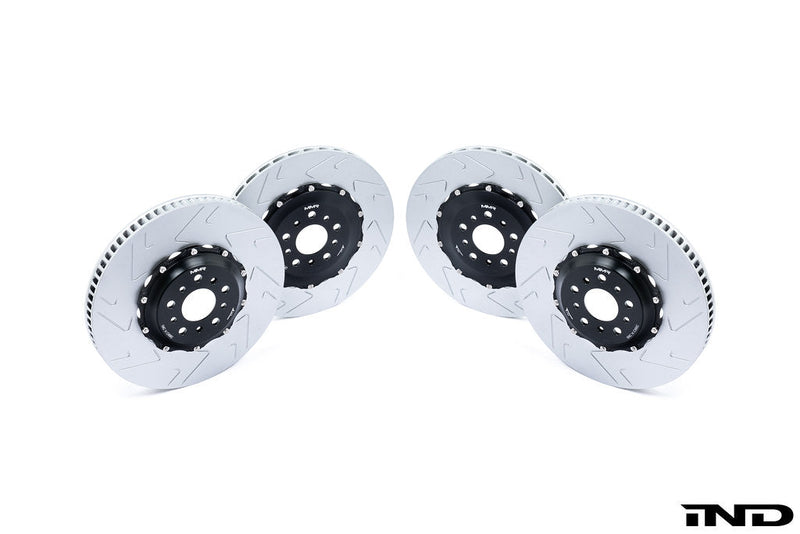 Load image into Gallery viewer, MMX Performance G8X M2 / M3 / M4 2-Piece Floating Rotor Set - Front 380x36mm
