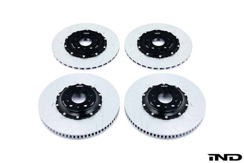 Load image into Gallery viewer, MMX Performance G8X M2 / M3 / M4 2-Piece Floating Rotor Set - Rear 370x24mm
