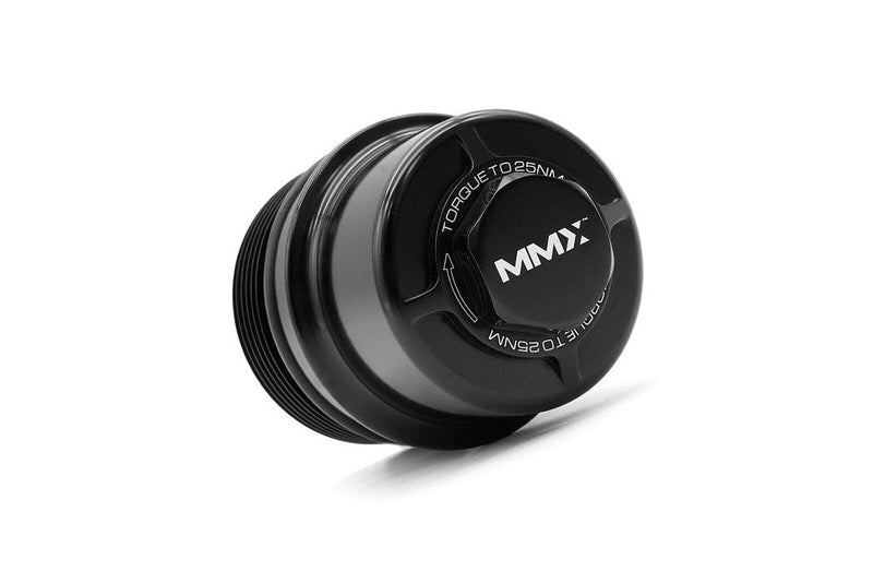 Load image into Gallery viewer, MMX Performance BMW S58 Billet Oil Filter Housing Cap
