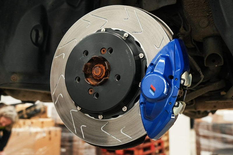 Load image into Gallery viewer, MMX Performance F8X M2 / M3 / M4 2-Piece Floating Rotor Set - Rear 370x24mm
