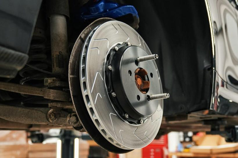 Load image into Gallery viewer, MMX Performance F8X M2 / M3 / M4 2-Piece Floating Rotor Set - Rear 370x24mm
