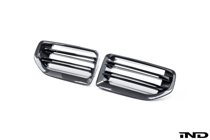 Load image into Gallery viewer, TREVORA G87 M2 TR87 Carbon Front Grille Set
