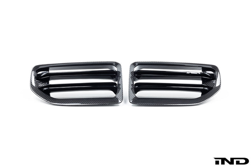 Load image into Gallery viewer, TREVORA G87 M2 TR87 Carbon Front Grille Set
