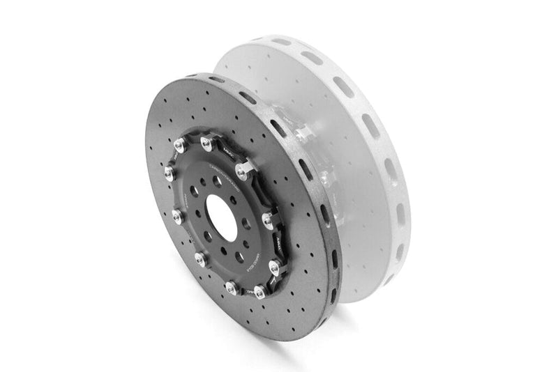 Load image into Gallery viewer, MMX Performance G8X M2 / M3 / M4 2-Piece Floating Carbon Ceramic Rotor Conversion - Rear 370x24mm

