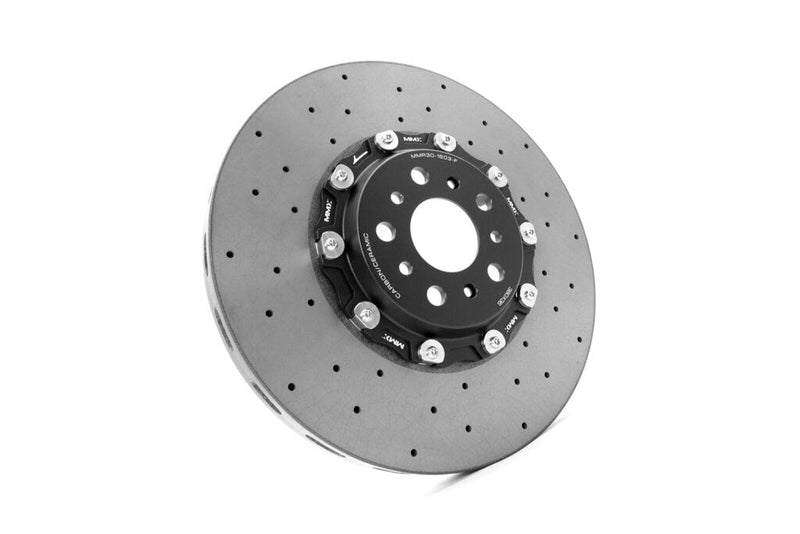 Load image into Gallery viewer, MMX Performance G8X M2 / M3 / M4 2-Piece Floating Carbon Ceramic Rotor Conversion - Front 380x36mm
