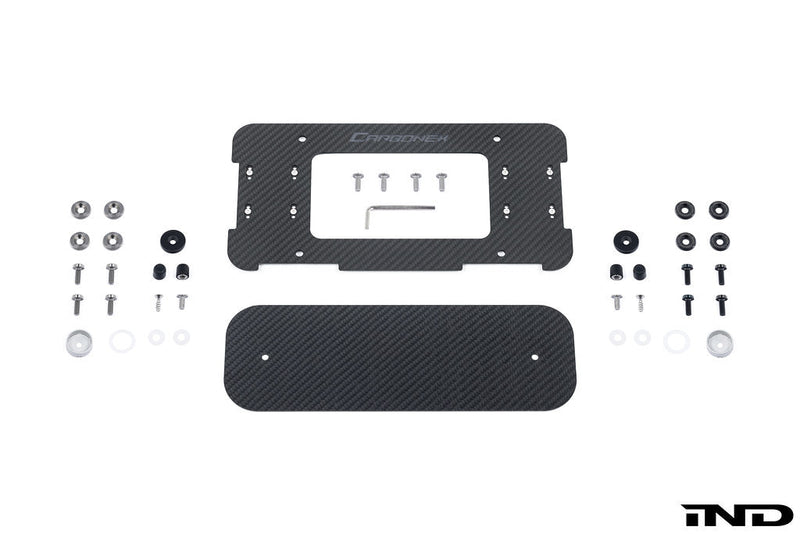 Load image into Gallery viewer, Carbonex A9X GR Supra Magnetic Rear License Plate Mount
