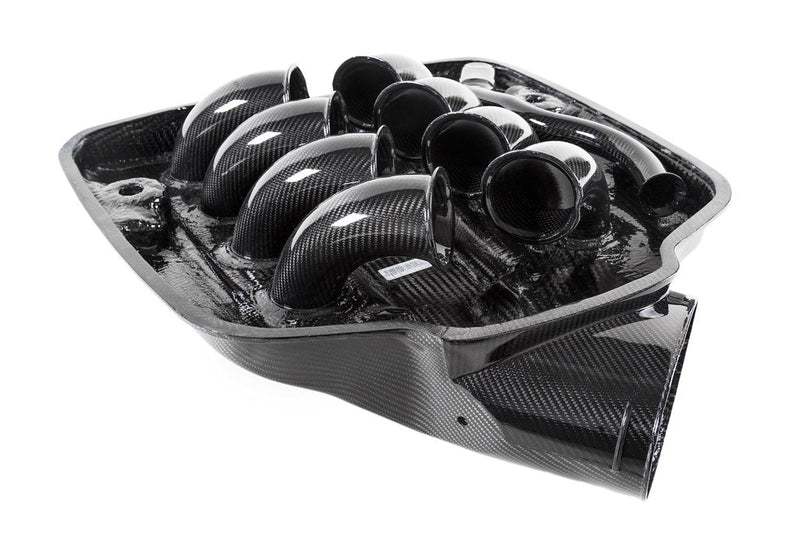 Load image into Gallery viewer, Eventuri BMW E9X M3 (S65) Black Carbon Inlet Plenum - Gloss
