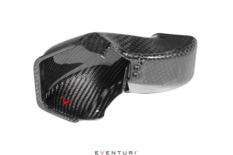 Load image into Gallery viewer, Eventuri BMW G87 M2 Black Carbon Intake Scoop Set
