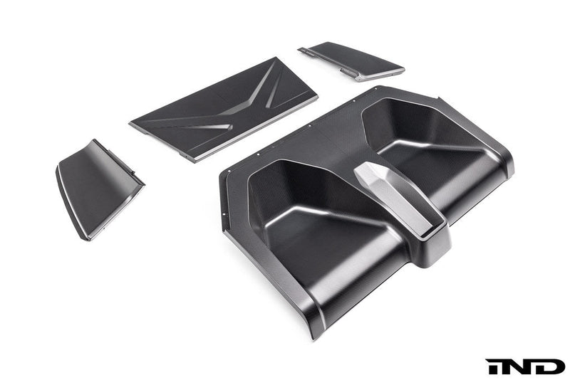 Load image into Gallery viewer, Karbonius G82 M4 CSL Carbon Rear Seat Delete Closeout Kit

