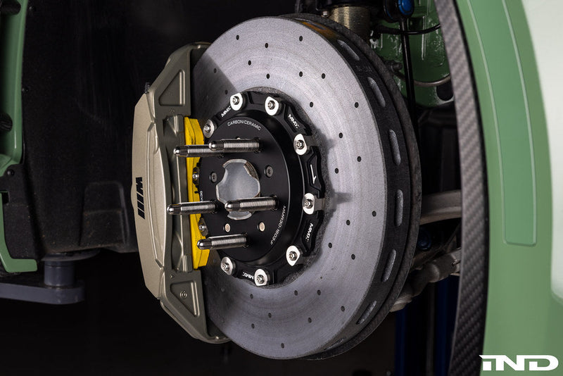 Load image into Gallery viewer, MMX Performance G8X M2 / M3 / M4 2-Piece Floating Carbon Ceramic Rotor Conversion - Front 380x36mm
