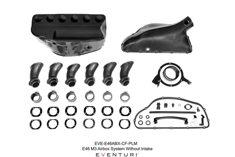 Load image into Gallery viewer, Eventuri E46 M3 Hybrid Carbon Airbox System

