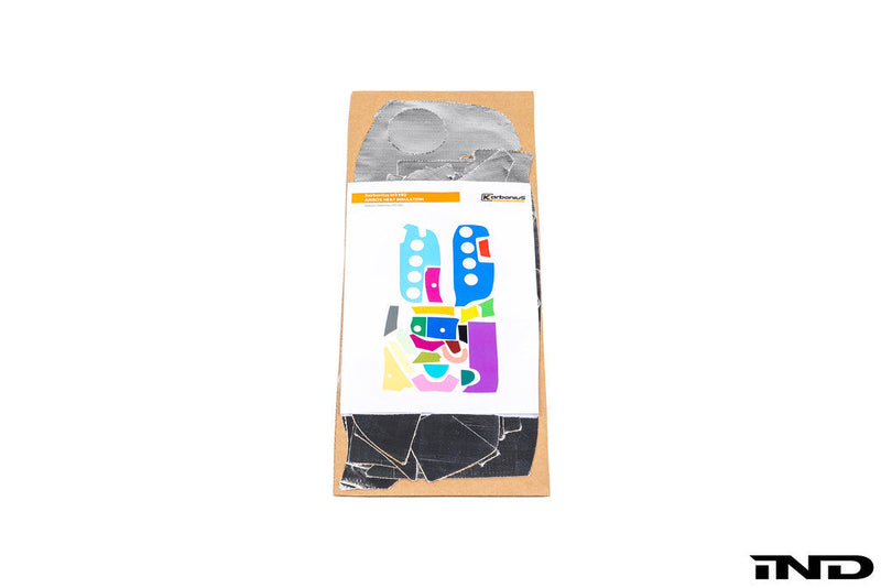 Load image into Gallery viewer, Karbonius E9X M3 (S65) Carbon Plenum Heat Shield Kit
