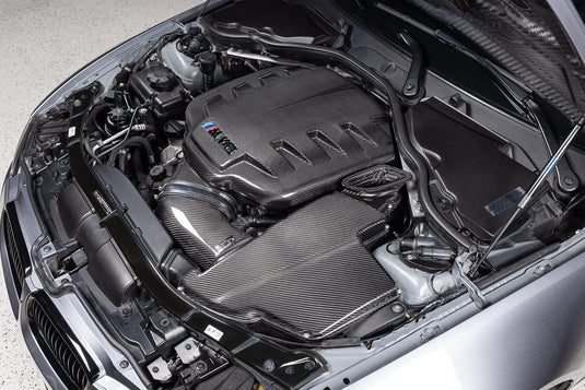 Eventuri BMW E9X M3 (S65) Black Carbon Inlet Plenum - Gloss